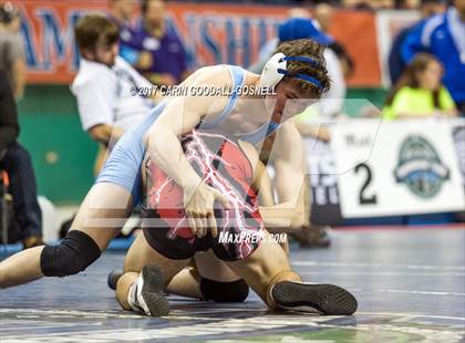 Thumbnail 2 in NCHSAA 3A Wrestling Championships photogallery.
