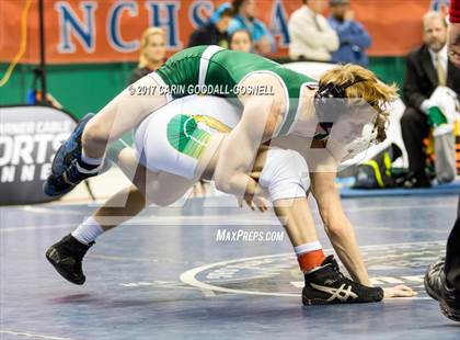 Thumbnail 2 in NCHSAA 3A Wrestling Championships photogallery.