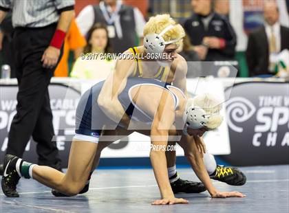 Thumbnail 2 in NCHSAA 3A Wrestling Championships photogallery.