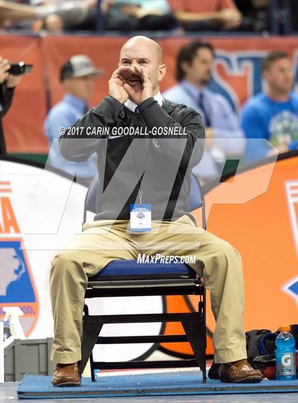 Thumbnail 3 in NCHSAA 3A Wrestling Championships photogallery.