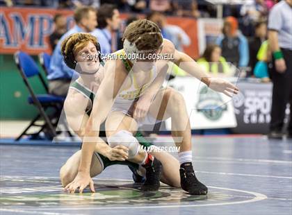 Thumbnail 3 in NCHSAA 3A Wrestling Championships photogallery.