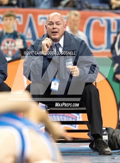 Thumbnail 2 in NCHSAA 3A Wrestling Championships photogallery.
