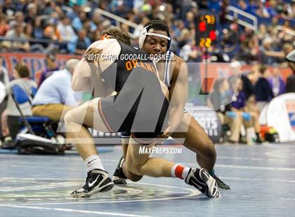 Thumbnail 1 in NCHSAA 3A Wrestling Championships photogallery.