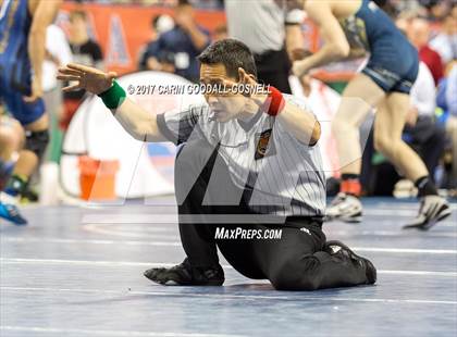 Thumbnail 1 in NCHSAA 3A Wrestling Championships photogallery.