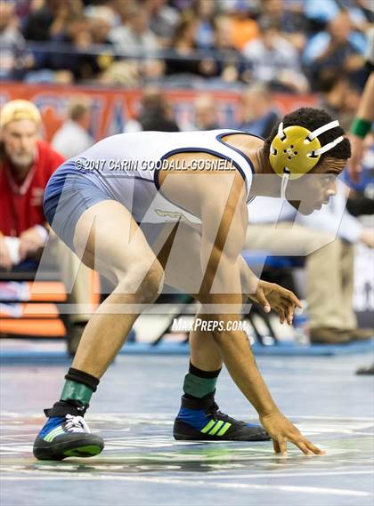 Thumbnail 2 in NCHSAA 3A Wrestling Championships photogallery.