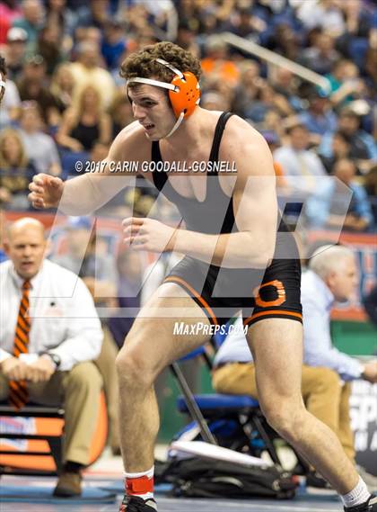 Thumbnail 2 in NCHSAA 3A Wrestling Championships photogallery.