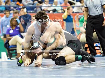 Thumbnail 2 in NCHSAA 3A Wrestling Championships photogallery.