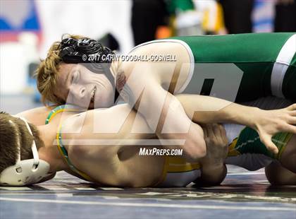 Thumbnail 1 in NCHSAA 3A Wrestling Championships photogallery.