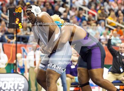 Thumbnail 3 in NCHSAA 3A Wrestling Championships photogallery.