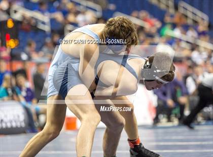 Thumbnail 3 in NCHSAA 3A Wrestling Championships photogallery.