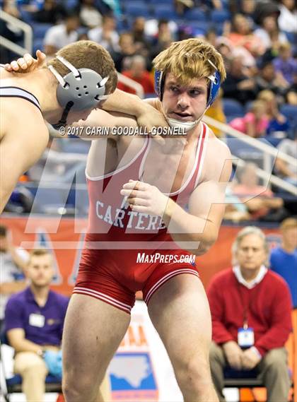 Thumbnail 3 in NCHSAA 3A Wrestling Championships photogallery.