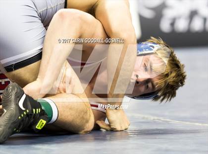 Thumbnail 2 in NCHSAA 3A Wrestling Championships photogallery.