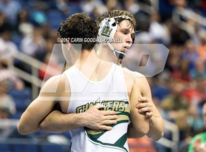 Thumbnail 2 in NCHSAA 3A Wrestling Championships photogallery.