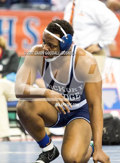 Thumbnail 2 in NCHSAA 3A Wrestling Championships photogallery.