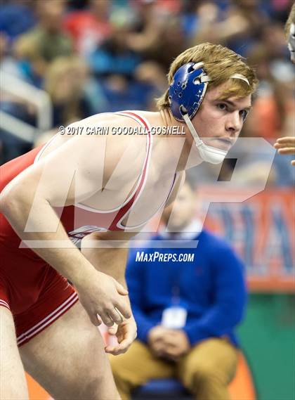 Thumbnail 1 in NCHSAA 3A Wrestling Championships photogallery.