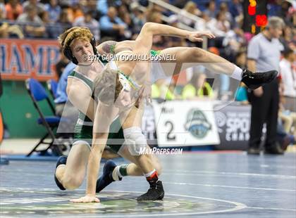 Thumbnail 2 in NCHSAA 3A Wrestling Championships photogallery.