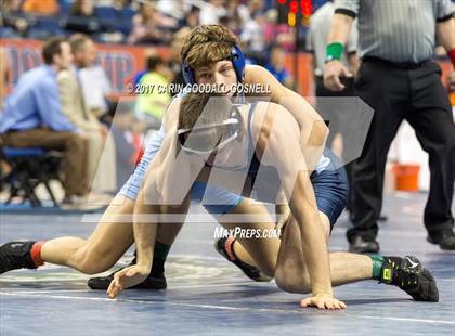 Thumbnail 1 in NCHSAA 3A Wrestling Championships photogallery.
