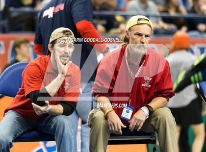 Thumbnail 2 in NCHSAA 3A Wrestling Championships photogallery.