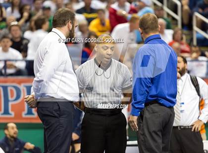 Thumbnail 3 in NCHSAA 3A Wrestling Championships photogallery.