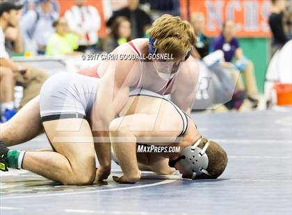 Thumbnail 1 in NCHSAA 3A Wrestling Championships photogallery.