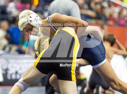 Thumbnail 2 in NCHSAA 3A Wrestling Championships photogallery.