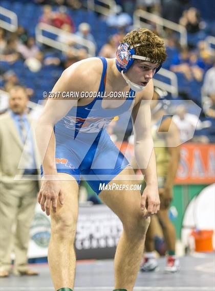 Thumbnail 2 in NCHSAA 3A Wrestling Championships photogallery.