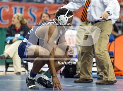 Thumbnail 3 in NCHSAA 3A Wrestling Championships photogallery.