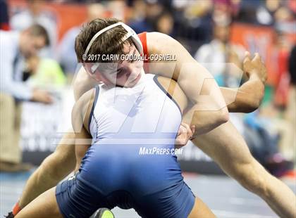 Thumbnail 3 in NCHSAA 3A Wrestling Championships photogallery.