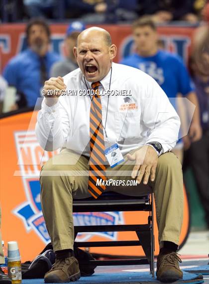 Thumbnail 2 in NCHSAA 3A Wrestling Championships photogallery.