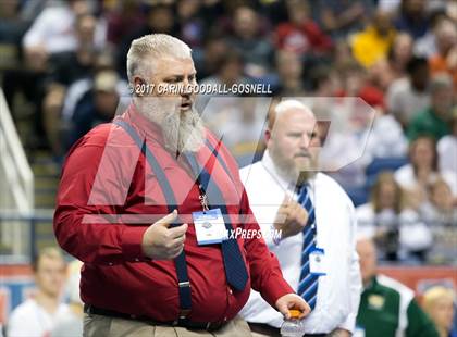 Thumbnail 3 in NCHSAA 3A Wrestling Championships photogallery.