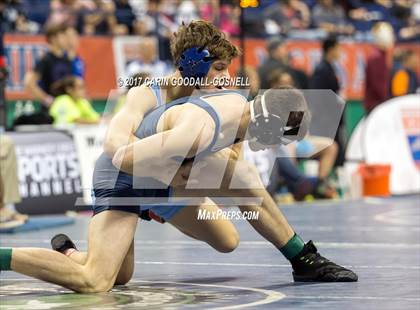 Thumbnail 3 in NCHSAA 3A Wrestling Championships photogallery.