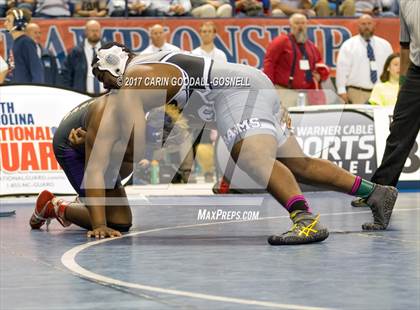 Thumbnail 2 in NCHSAA 3A Wrestling Championships photogallery.