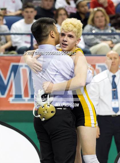 Thumbnail 1 in NCHSAA 3A Wrestling Championships photogallery.