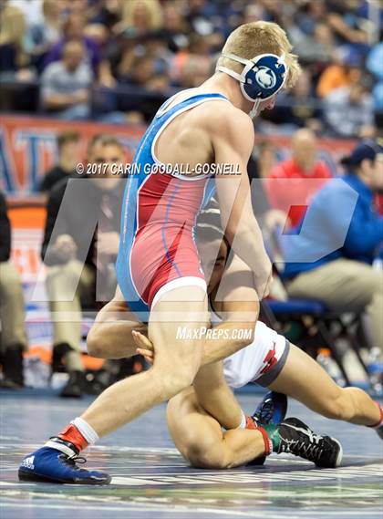 Thumbnail 2 in NCHSAA 3A Wrestling Championships photogallery.