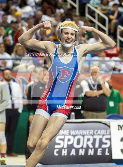 Thumbnail 3 in NCHSAA 3A Wrestling Championships photogallery.