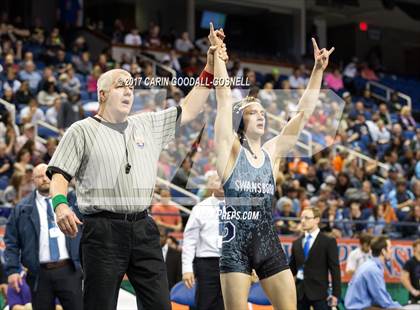 Thumbnail 1 in NCHSAA 3A Wrestling Championships photogallery.