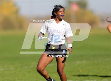 Thumbnail 2 in Vista Ridge vs. Manual (CHSAA 4A Second Round) photogallery.