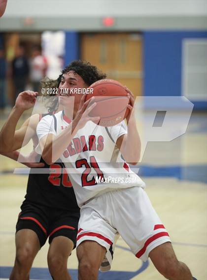 Thumbnail 1 in Lebanon vs. Palmyra (Cedar Crest Holiday Tournament) photogallery.