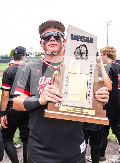 Thumbnail 3 in American Fork vs. Lehi (UHSAA 6A Championship Game 2) photogallery.