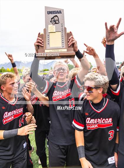 Thumbnail 2 in American Fork vs. Lehi (UHSAA 6A Championship Game 2) photogallery.