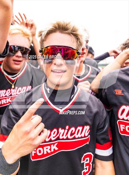 Thumbnail 2 in American Fork vs. Lehi (UHSAA 6A Championship Game 2) photogallery.
