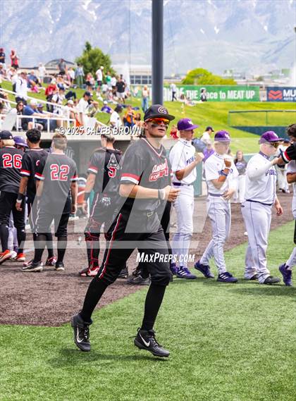 Thumbnail 1 in American Fork vs. Lehi (UHSAA 6A Championship Game 2) photogallery.
