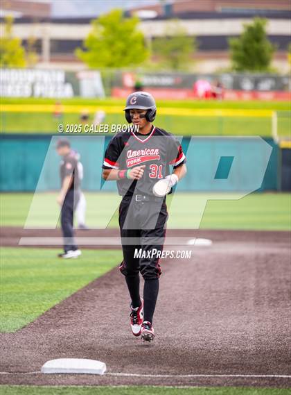 Thumbnail 2 in American Fork vs. Lehi (UHSAA 6A Championship Game 2) photogallery.