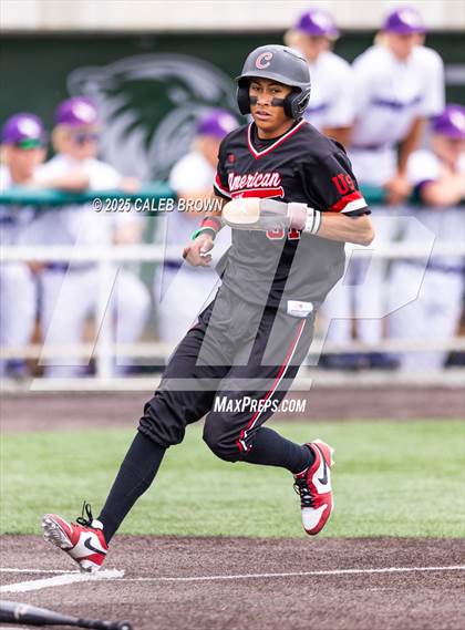 Thumbnail 3 in American Fork vs. Lehi (UHSAA 6A Championship Game 2) photogallery.