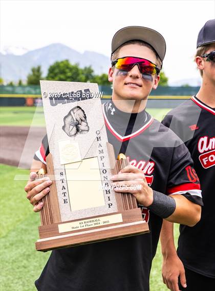 Thumbnail 2 in American Fork vs. Lehi (UHSAA 6A Championship Game 2) photogallery.