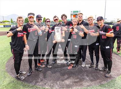 Thumbnail 3 in American Fork vs. Lehi (UHSAA 6A Championship Game 2) photogallery.
