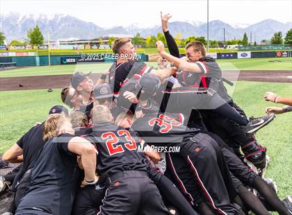 Thumbnail 1 in American Fork vs. Lehi (UHSAA 6A Championship Game 2) photogallery.