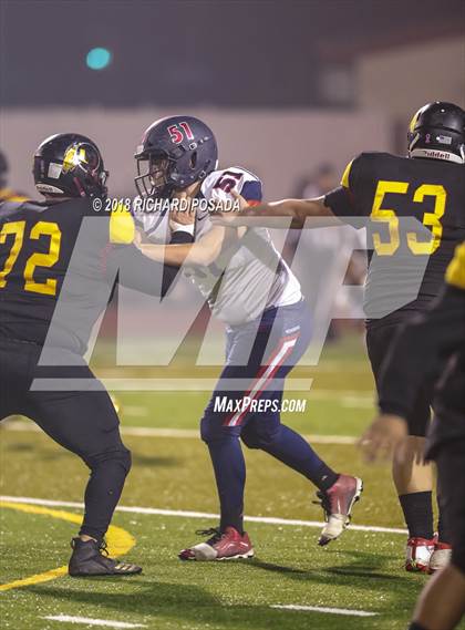 Thumbnail 1 in San Joaquin Memorial @ Tulare Union (CIF 2-A NorCal Championship) photogallery.
