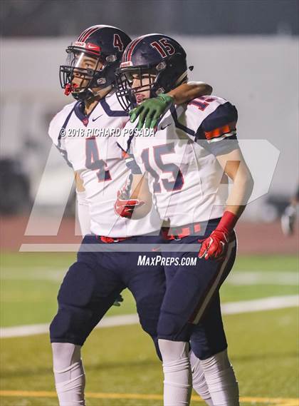 Thumbnail 1 in San Joaquin Memorial @ Tulare Union (CIF 2-A NorCal Championship) photogallery.