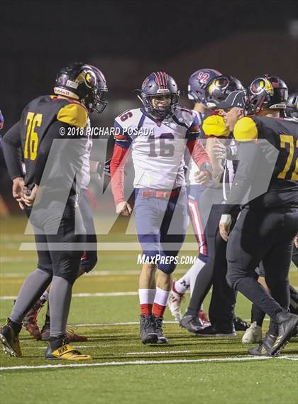 Thumbnail 1 in San Joaquin Memorial @ Tulare Union (CIF 2-A NorCal Championship) photogallery.